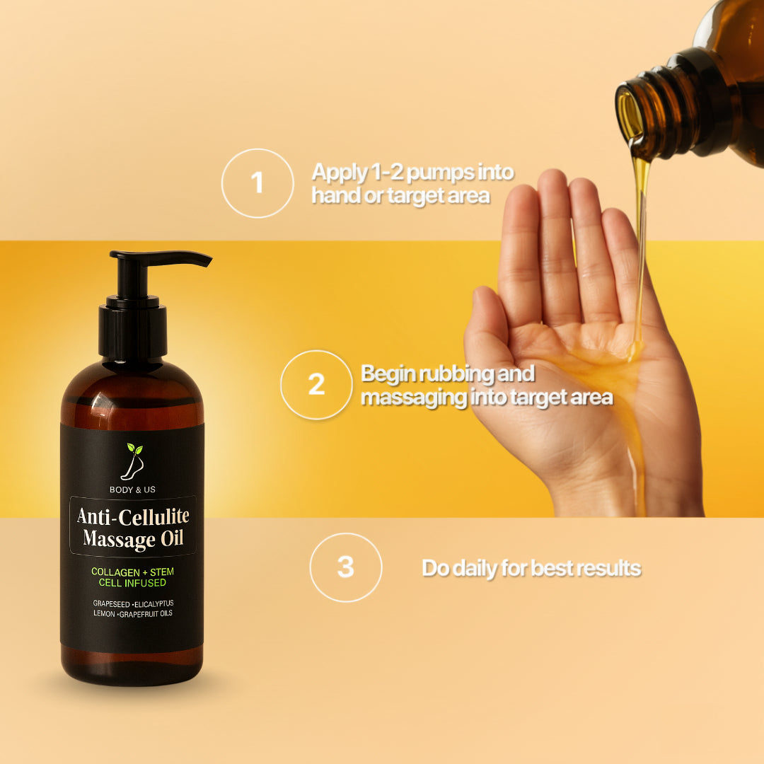 Body & Us Anti-Cellulite Massage Oil