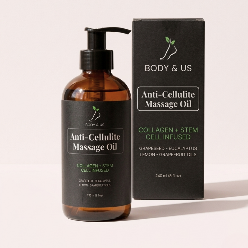Body & Us Anti-Cellulite Massage Oil (O4)