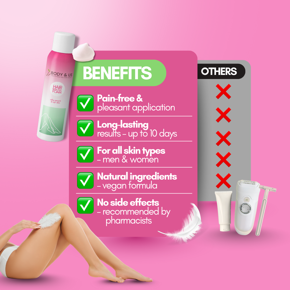 Hair Removal Foam