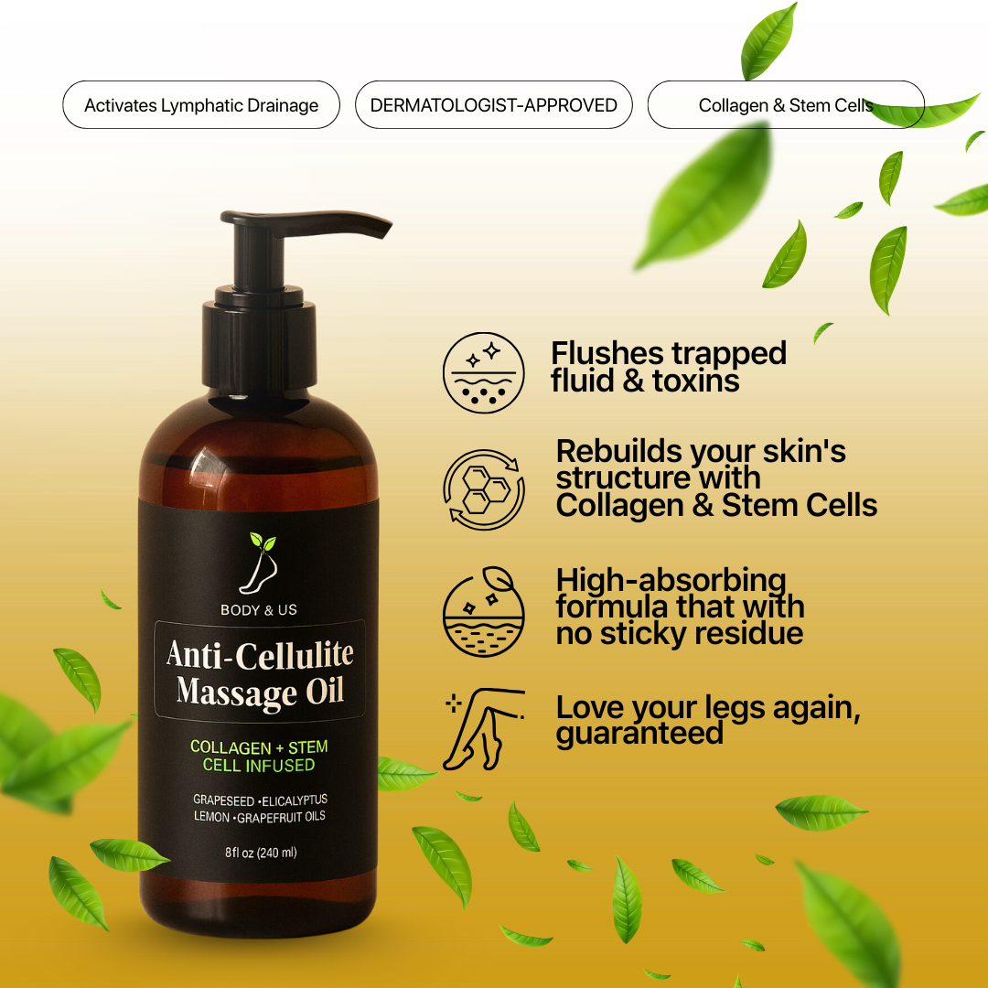 Body & Us Anti-Cellulite Massage Oil