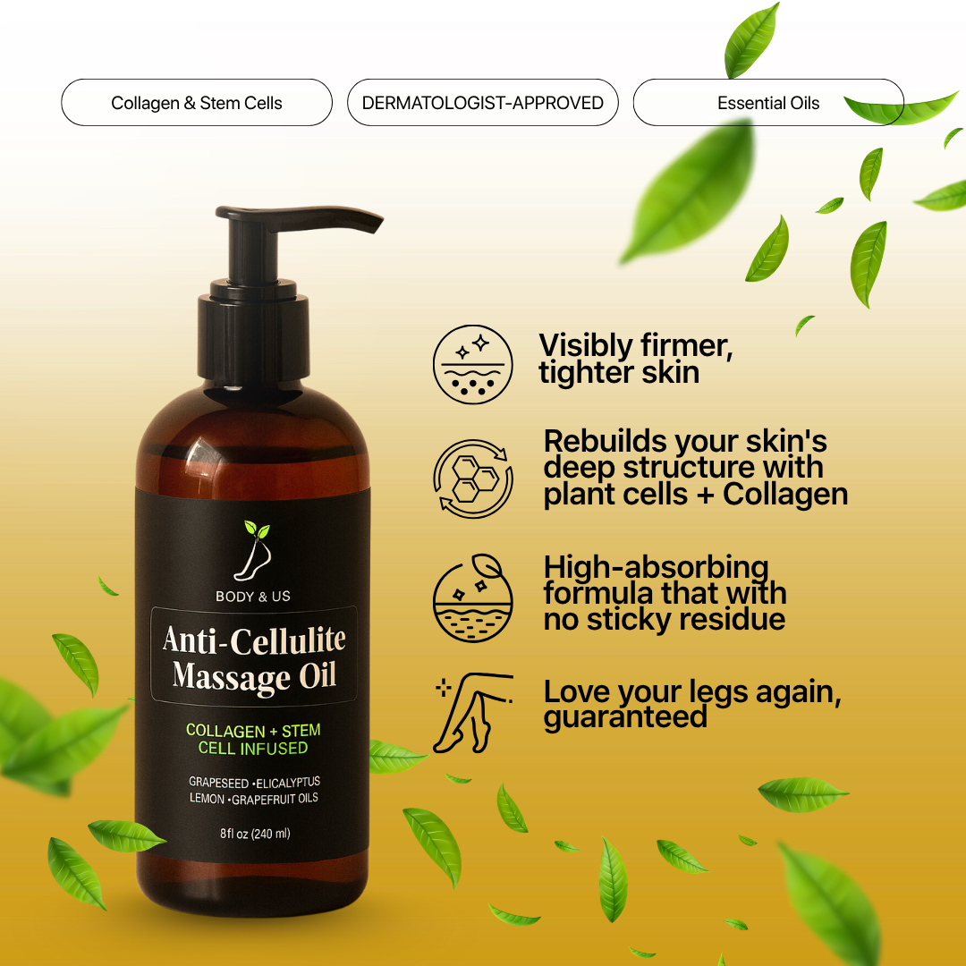 Body & Us Anti-Cellulite Massage Oil