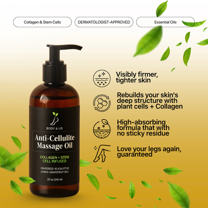 Body & Us Anti-Cellulite Massage Oil