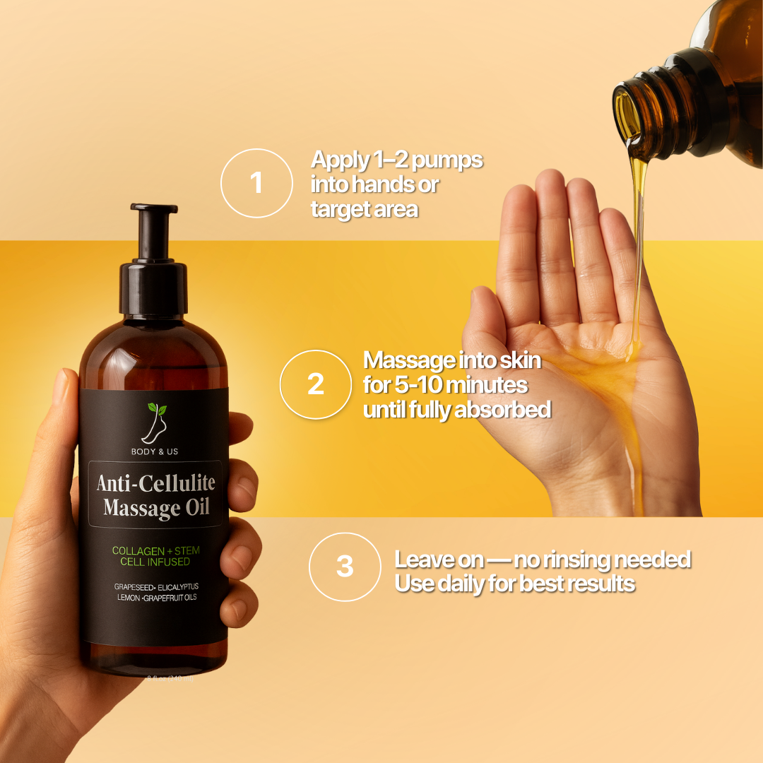 Body & Us Anti-Cellulite Massage Oil
